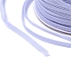 Cordon de corde élastique tressé plat de 1/4 pouce EC-R030-5mm-01-11