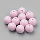 Perles de boule en acrylique solide bubblegum chunky X-SACR-R835-6mm-11-1
