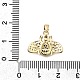Латунные микро проложить кубического циркония подвески KK-P336-16B-G-3