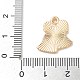 Noël pendentifs émail en alliage&nbsp;ENAM-K074-01G-06-3