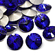 Facettes en verre de diamant pointé cabochons en strass RGLA-D001-16mm-S06-1