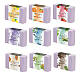 Pandahall elite 90 pz 9 colori etichetta di carta sapone DIY-PH0008-13B-7
