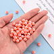 Perles acryliques opaques MACR-S370-D8mm-SS2109-5