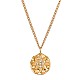 Clear Cubic Zirconia Star Pendant Necklace JN1017A-1