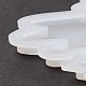 クリスマスツリーディスプレイシリコーン型  レジン型  UVレジン＆エポキシレジンのクラフト作り用  ホワイト  164x120x6mm  内径：151x110mm DIY-F114-02-5