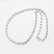 Железные цепные ожерелья NJEW-P176-04-1