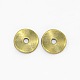 Mixed Color Tibetan Style Alloy Disc Spacer Beads TIBEB-X0026-NR-2
