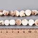 Нити бусин из натуральных пресноводных ракушек SSHEL-N040-15-4