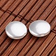 Flat Round Imitation Pearl Acrylic Beads OACR-L004-3031-2