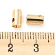 Perle en laiton de placage de rack KK-H449-11G-3