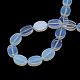 Oval Opalite Beads Strands G-R306-13-2