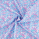 Fingerinspire マーメイドスケール生地 綿生地 39x57インチ ライトパープルブルー ポリエステル生地 マーメイドプリント 魚鱗模様生地 布tシャツ  ドレスの縫製  DIYクラフト  テーブルクロス DIY-WH0292-79A-1