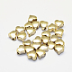 Perles en laiton plaqué durable KK-K193-082G-NF-1