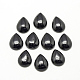 Cabochons naturales de piedra negra X-G-R417-10x14-46-1