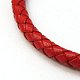 Fashion Leather Bracelets Making WL-E004-03-3