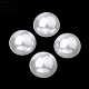 Cabujones de perlas de imitación de plástico ecológico MACR-S283-03G-27-2
