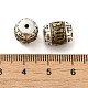Perles de laiton de style tibétain KK-K357-04AS-3