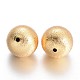 Perle tonde in ottone tonde KK-E671-02C-1