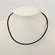 Cowhide Leather Necklace Making AJEW-JW00001-06-2