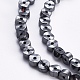 Non-magnetic Synthetic Hematite Bead Strand G-P363-14-2