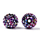 AB-Color Resin Rhinestone Beads RESI-S315-14x16-03-2