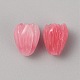 Непрозрачные бусины из цветочной розы из смолы RESI-TAC0022-01F-1