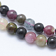 Chapelets de perles en tourmaline naturelle G-J373-08-4mm-2