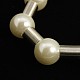 Acrilico perline collane di perle X-NJEW-D134-1-2