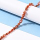 Natural Red Agate Beads Strands G-G018-67-4