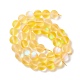 Synthetic Moonstone Beads Strands G-E573-01C-02-2