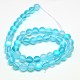 Synthetical Moonstone Beads Strands G-M049-8mm-01E-2