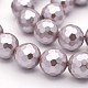 Round Shell Pearl Bead Strands BSHE-M009-10mm-08-1