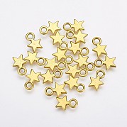 Подвески из сплава в тибетском стиле TIBEP-A123046-AG-FF
