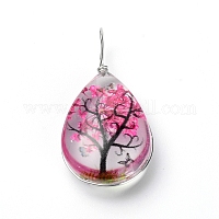 Прозрачные стеклянные подвески&nbsp;GLAA-SZC0001-01J