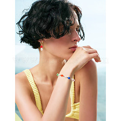 50шт светящиеся бусины лэмпворк ручной работы&nbsp;LAMP-TA0002-11