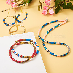 2 нить 2 цвета гальванический немагнитный синтетический гематит бусины нити G-CW0001-11