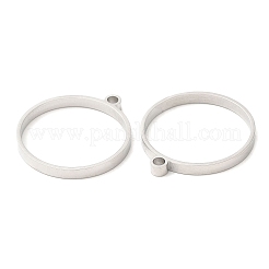 Colgantes redondos planos con bisel abierto en acero inoxidable 304 que no se deslustran&nbsp;STAS-Z040-04B-P