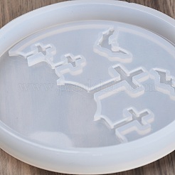 Силиконовые Молды для подставок под стаканы серии «Хэллоуин»&nbsp;LS-SIL-B075-03D