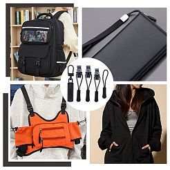 30 комплект из 3-х видов пластиковых и нейлоновых съемных бегунков для застежек-молний FIND-NB0005-60