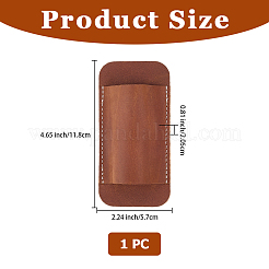 1 шт. ножны для военного ножа из коровьей кожи&nbsp;AJEW-CL0002-27A