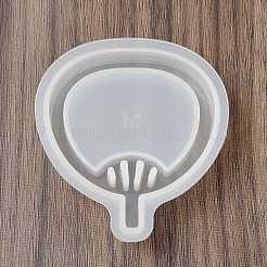 Подвеска-веер своими руками силуэт силиконовые Молды&nbsp;DIY-Z040-01A