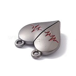 Магнитные застежки из сплава с сердечком FIND-C013-01F