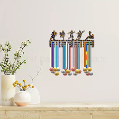 Железная вешалка для медалей с узором деления&nbsp;ODIS-WH0103-005