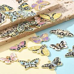 24шт 12 стиля подвески из сплава с эмалью&nbsp;ENAM-FS0001-94