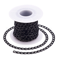 5 m facettierte Panzerketten aus oxidiertem Aluminium&nbsp;FIND-TA0004-78B