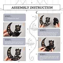 Держатели маятника для биолокации из древесины тополя AJEW-WH0377-008