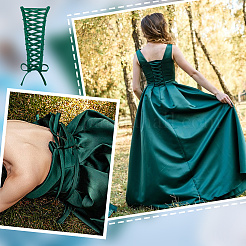 Sostituzione della cerniera dell'abito da sposa da donna&nbsp;DIY-WH0622-232B