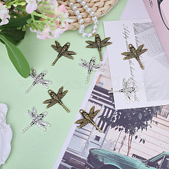 32 шт. 2 цвета подвески из сплава в тибетском стиле&nbsp;FIND-CA0010-81