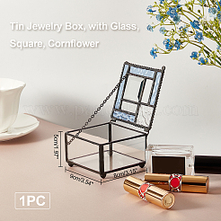 Оловянная шкатулка OBOX-WH0007-08