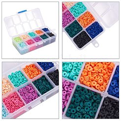 Бусины из полимерной глины  CLAY-PH0001-09